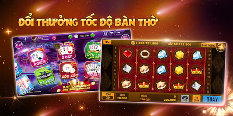 Những trò chơi đánh bạc đổi thưởng số 1 thị trường